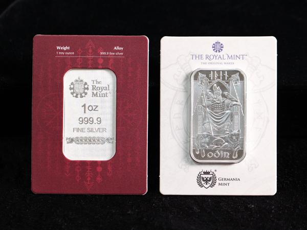 英國皇家 x 日耳曼造幣廠 北歐眾神－奧丁銀條1盎司 商品圖